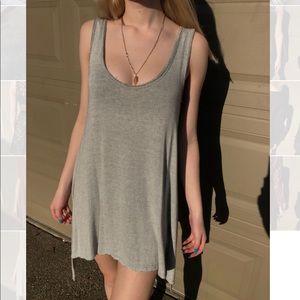 Gray dress